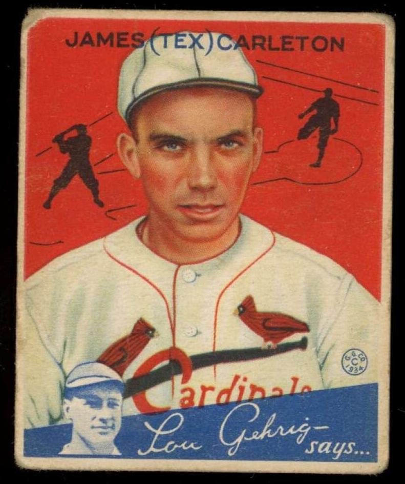 1934 Tex Carleton #48