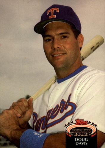 1992 Topps Stadium Club Doug Davis #692 card