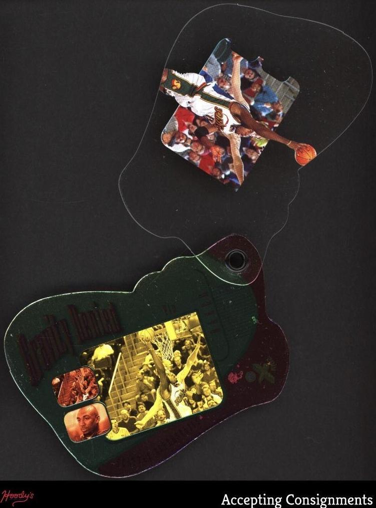 1997 Skybox E-X2001 Vin Baker #1GD card