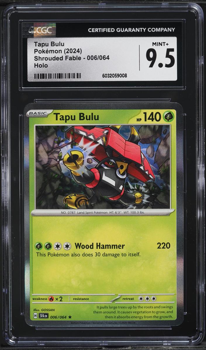 Tapu Bulu 2024 Pokemon Scarlet & Violet Shrouded Fable