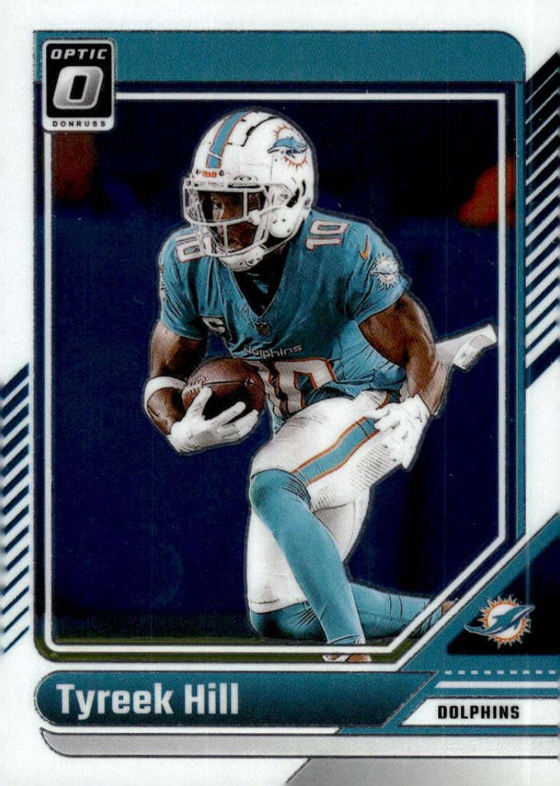 Tyreek Hill 2024 Donruss Optic Football card