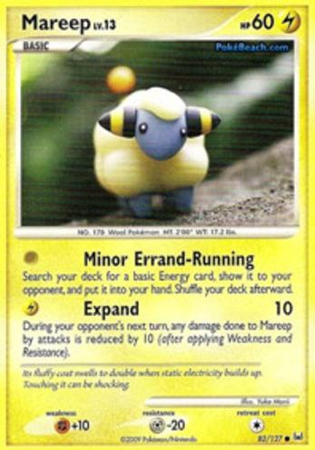 Mareep 2009 Pokemon Platinum