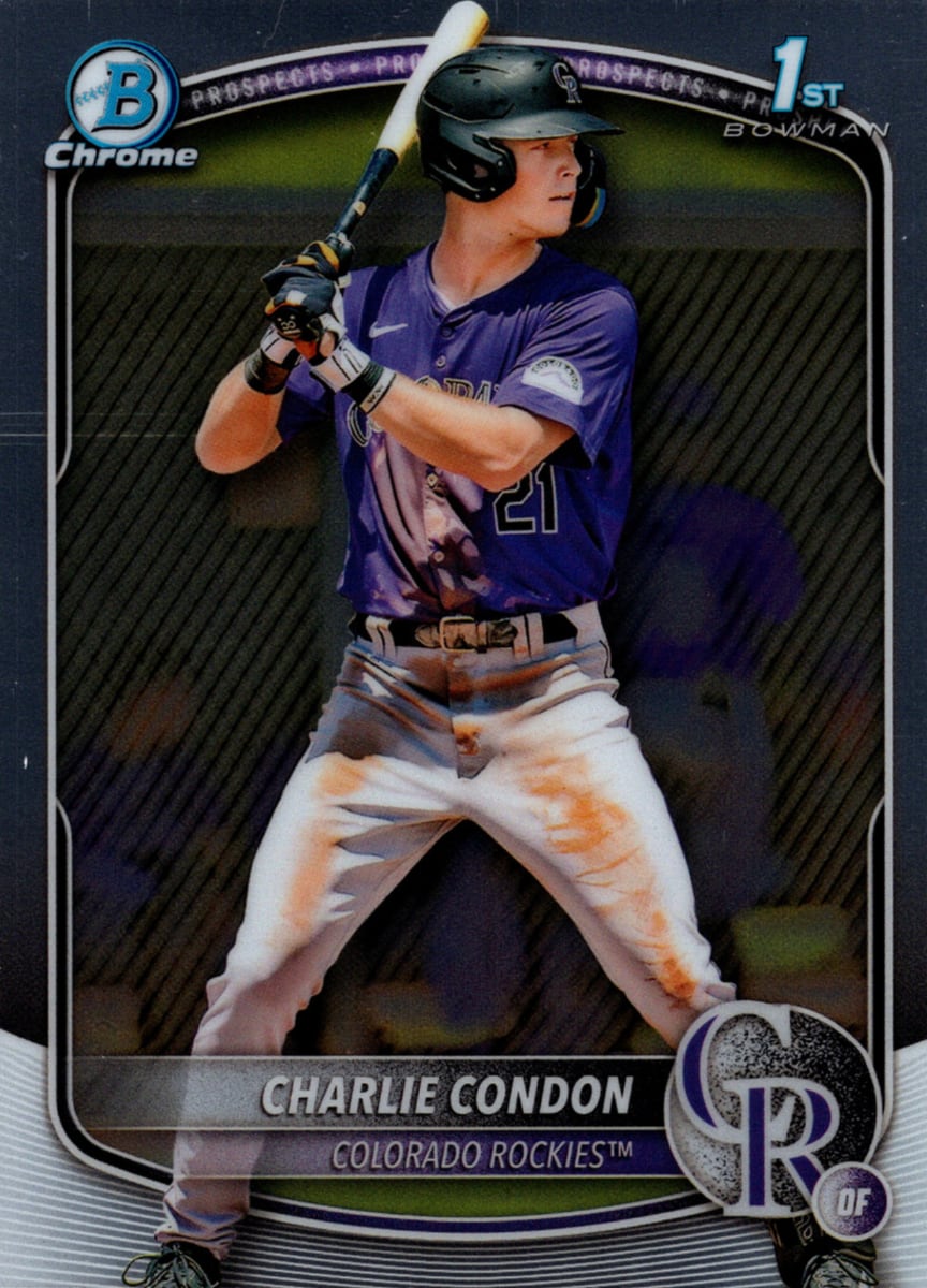 Charlie Condon 2025 Bowman Chrome Prospects card