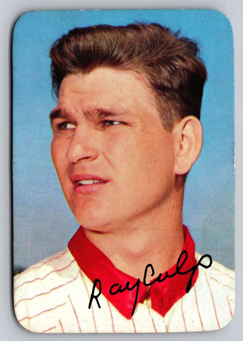 1969 Topps Super Ray Culp #6 card