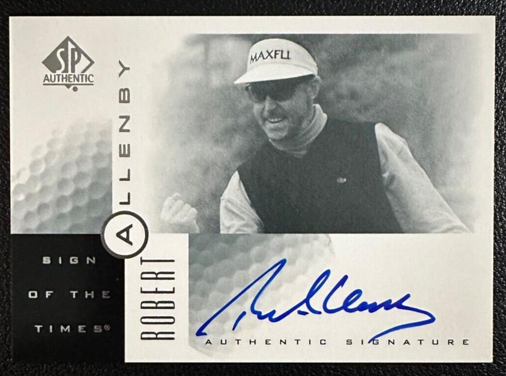 2001 Robert Allenby #RA