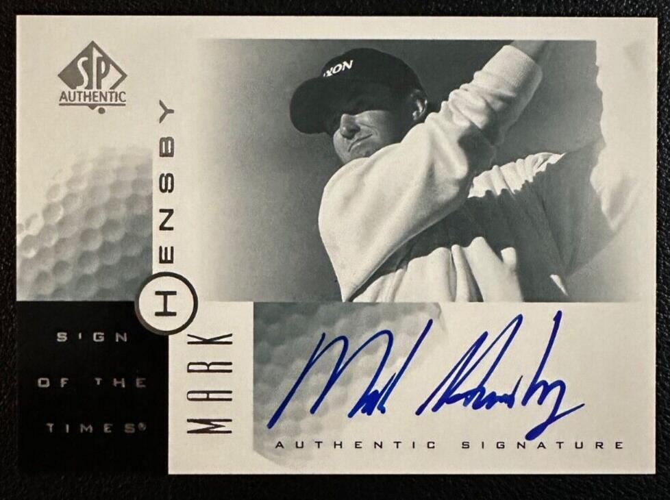 2001 Mark Hensby #MH