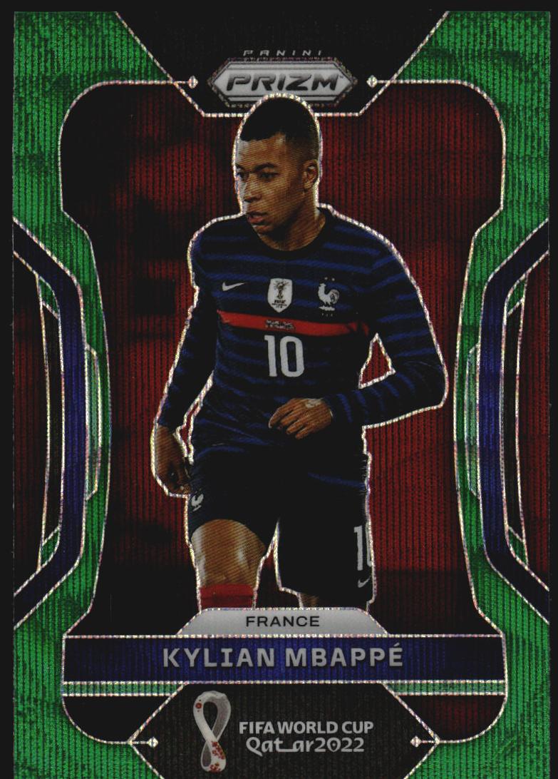 2022 Kylian Mbappe [Prizms Green Wave] #101