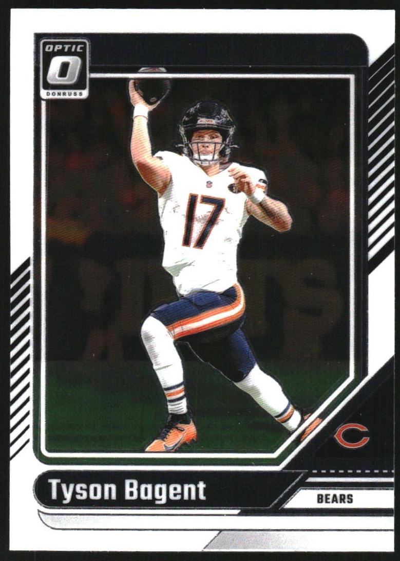 Tyson Bagent 2024 Donruss Optic Football card