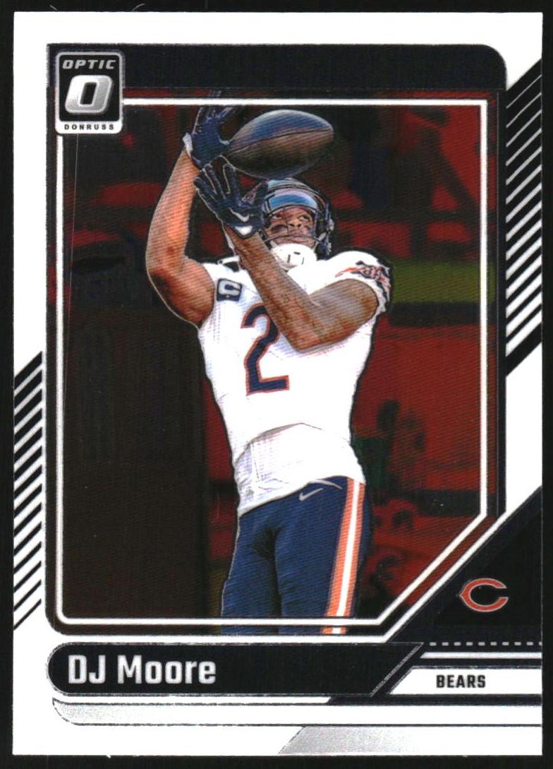 DJ Moore 2024 Donruss Optic Football card