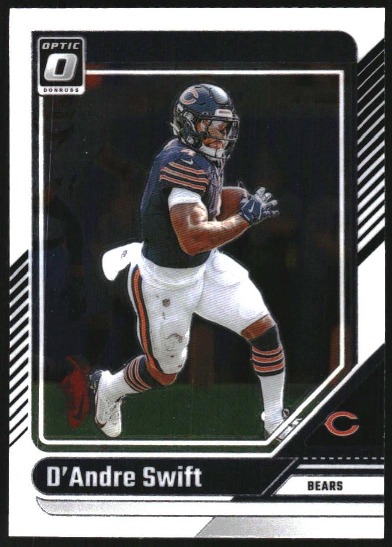 D'Andre Swift 2024 Donruss Optic Football card