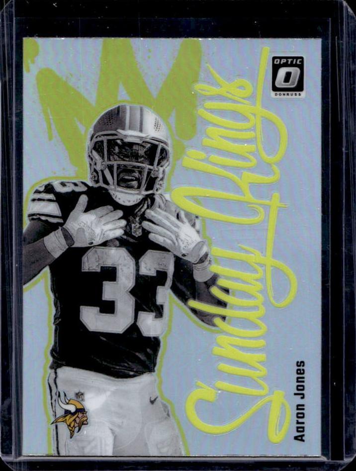 Aaron Jones 2024 Donruss Optic Sunday Kings Football