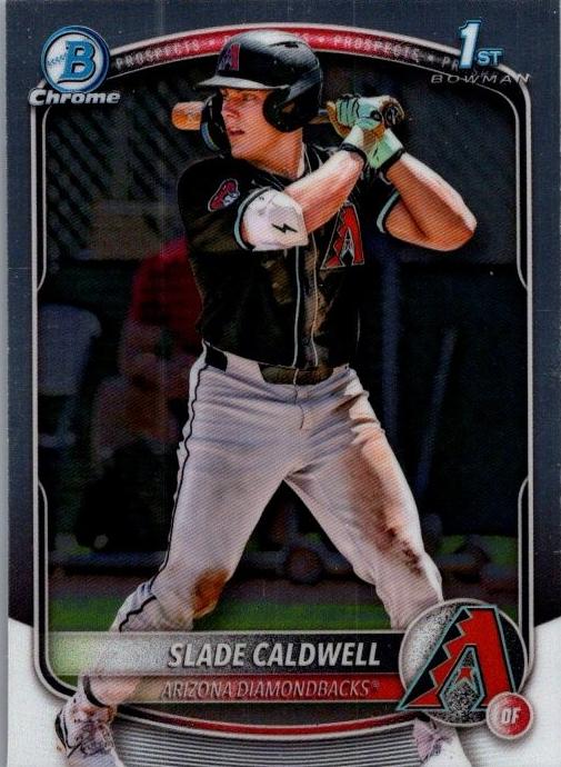 Slade Caldwell 2025 Bowman Chrome Prospects card