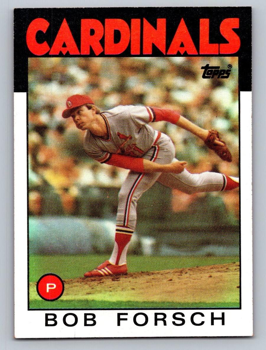 1986 Bob Forsch #322