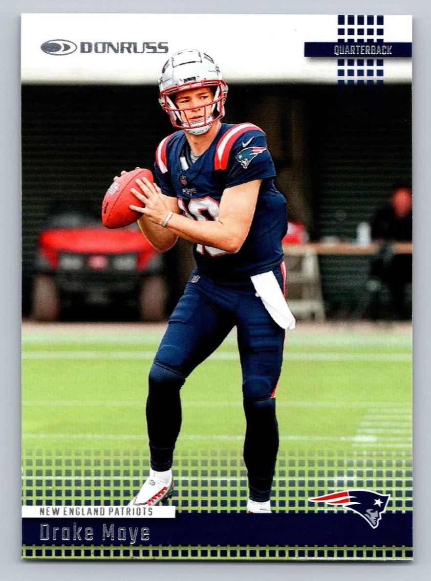 2024 Panini Mosaic Capital Gains Drake Maye #21 card