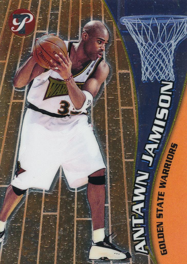 2001 Topps Pristine Antawn Jamison #22 card