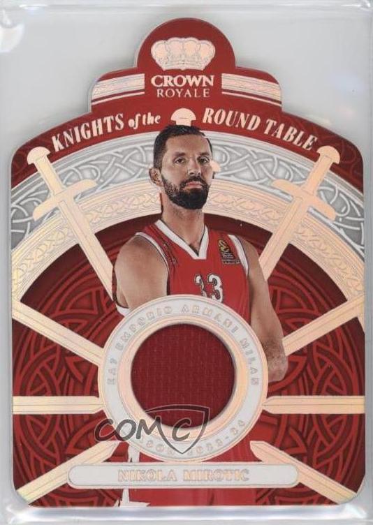 2023 Panini Crown Royale Turkish Airlines EuroLeague Nikola Mirotic #KRT-MIR card