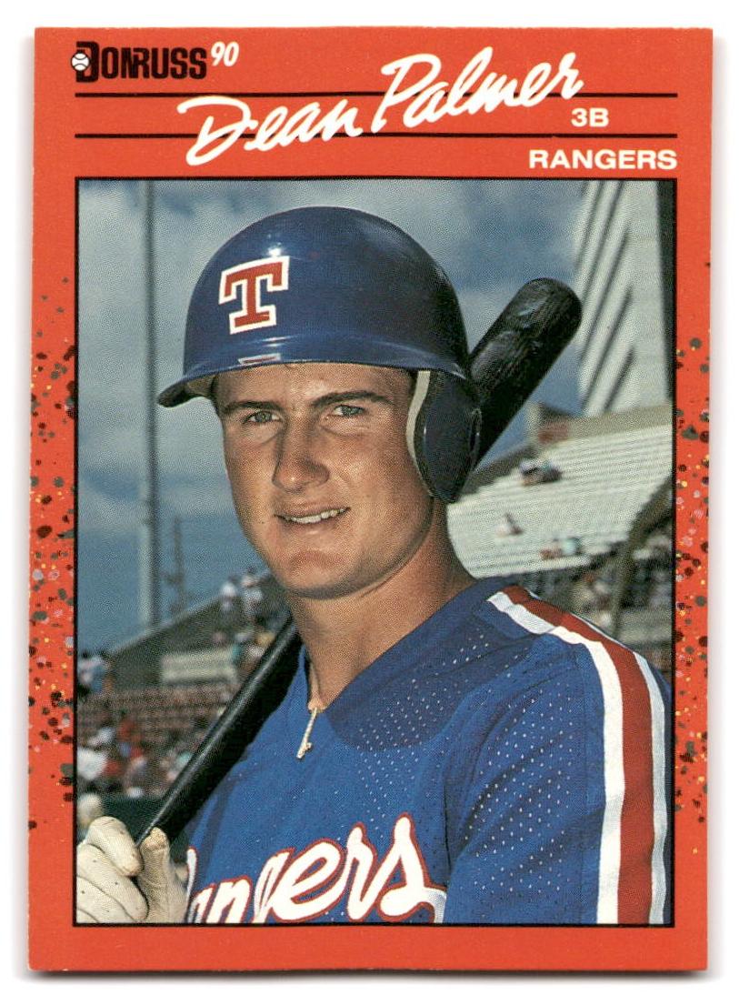 1990 Donruss Dean Palmer #529 card
