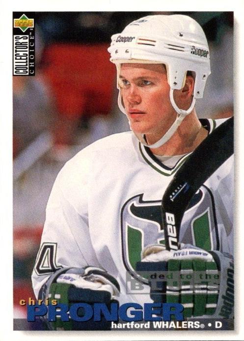 1995 Collector's Choice Chris Pronger #232 card
