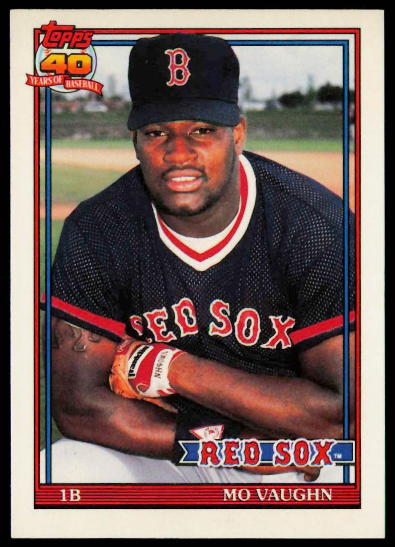 1991 Mo Vaughn #123T