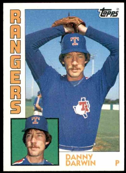 1984 Topps Danny Darwin #377 card