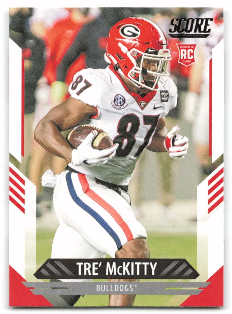 2021 Panini Score Tre' McKitty #389 card