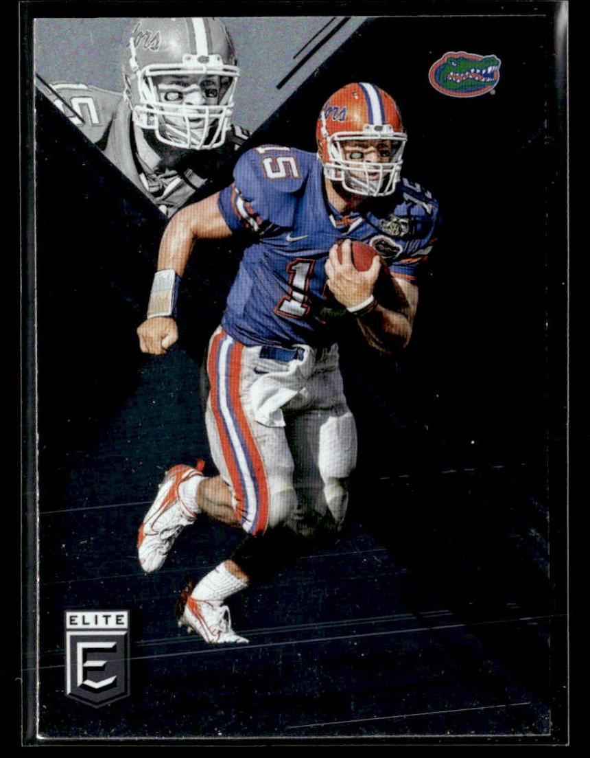 2017 Panini Elite Draft Picks Tim Tebow #93 card
