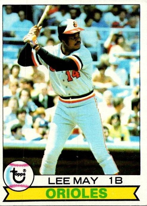 1979 Topps Lee May #10 card