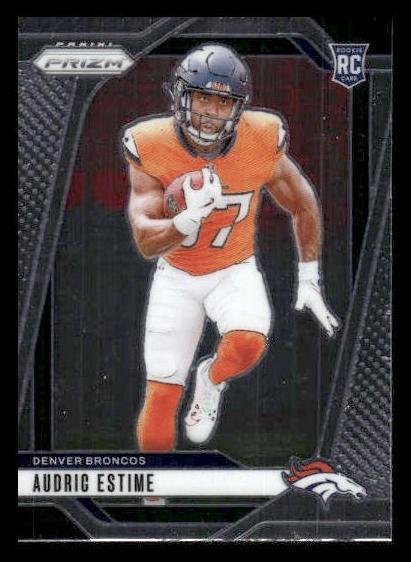 Audric Estime 2024 Prizm Football card