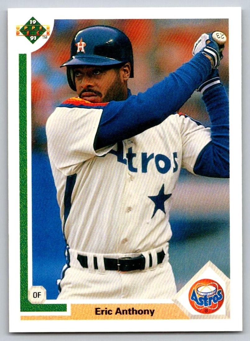 1991 Upper Deck Eric Anthony #533 card