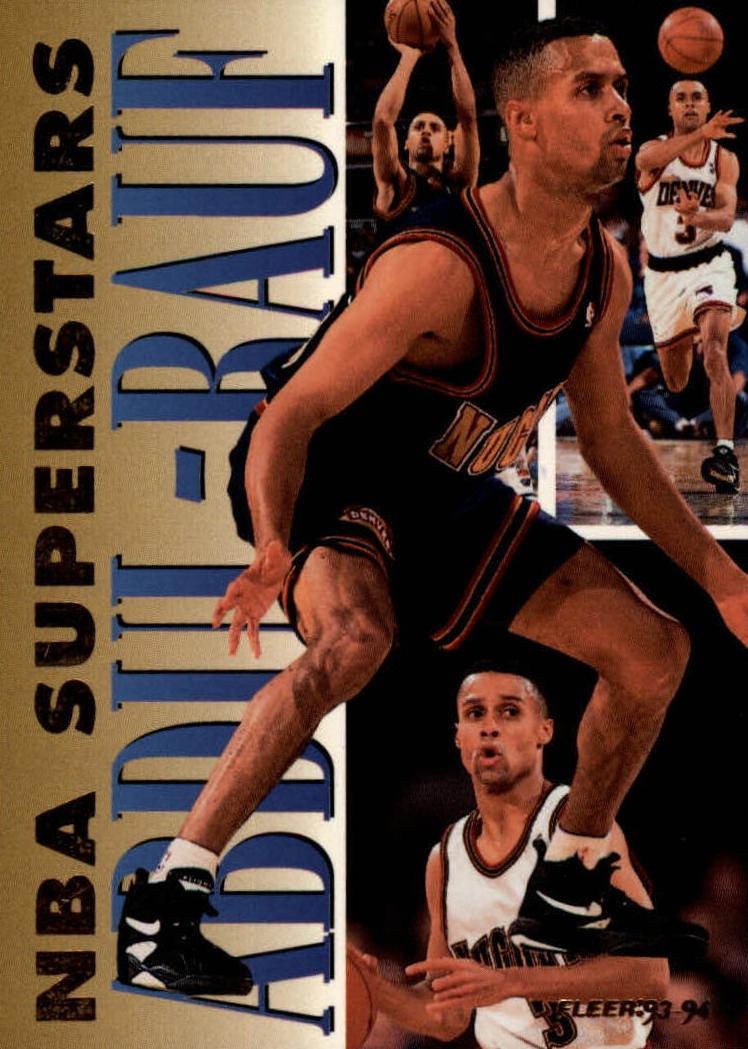 1993 Fleer Mahmoud Abdul-Rauf #1 card