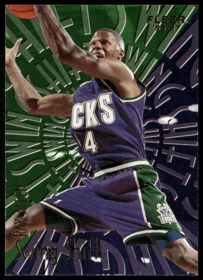 1997 Fleer Ray Allen #1 card