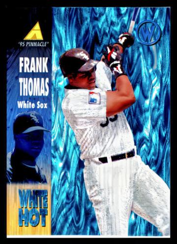 1995 Pinnacle Frank Thomas #WH3 card