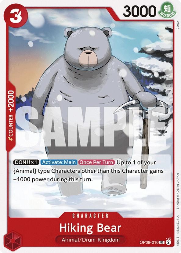 2024 Hiking Bear [Pre-Release] #OP08-010