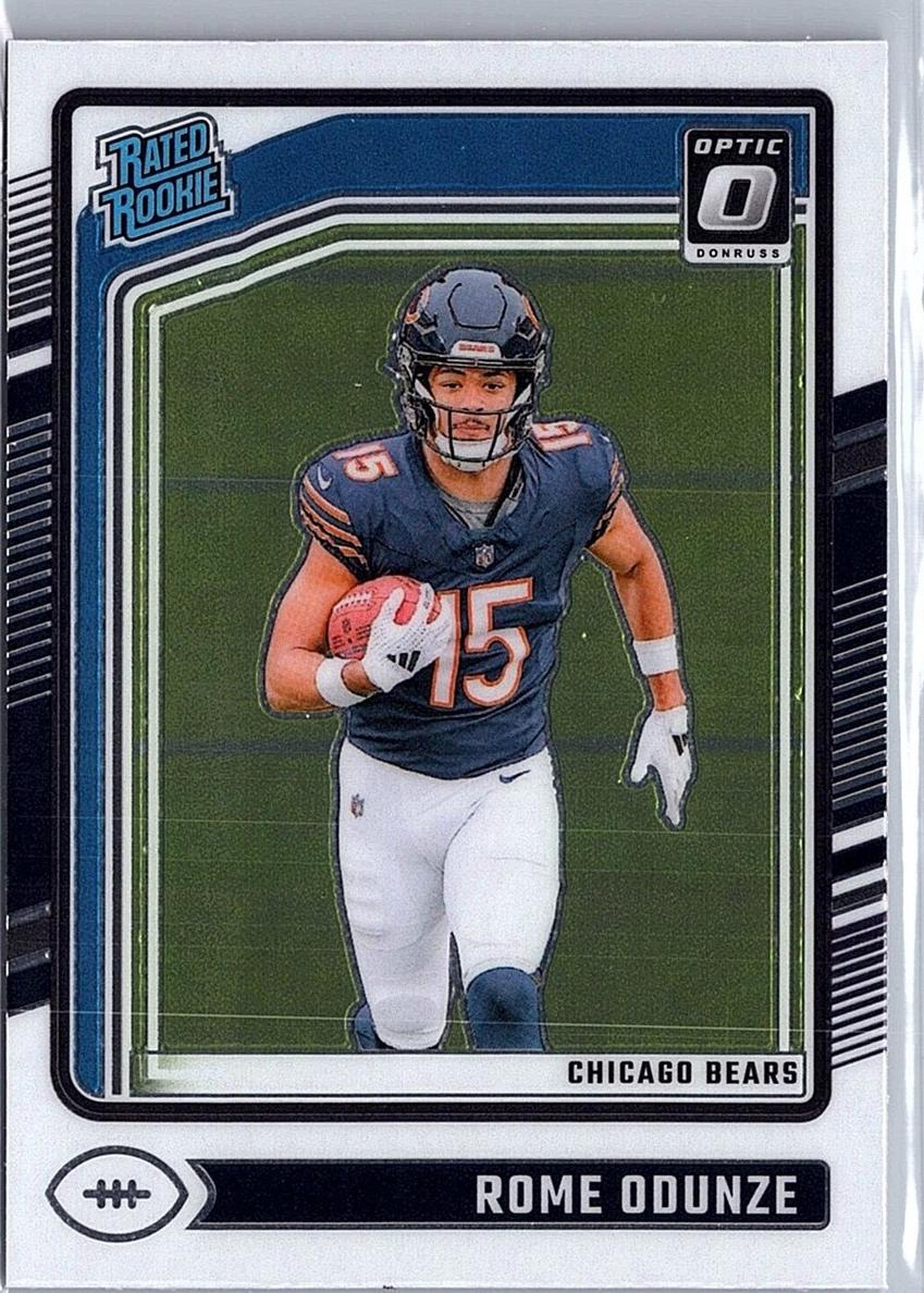 Rome Odunze 2024 Donruss Optic Football card