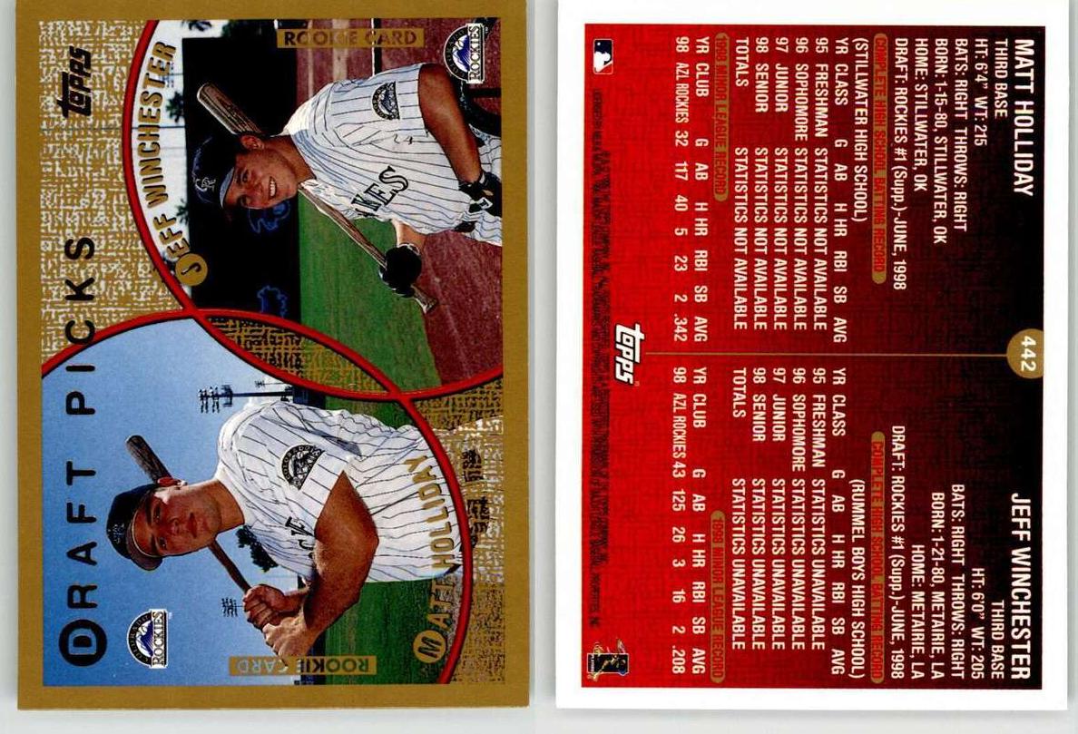 1999 Matt Holliday #442
