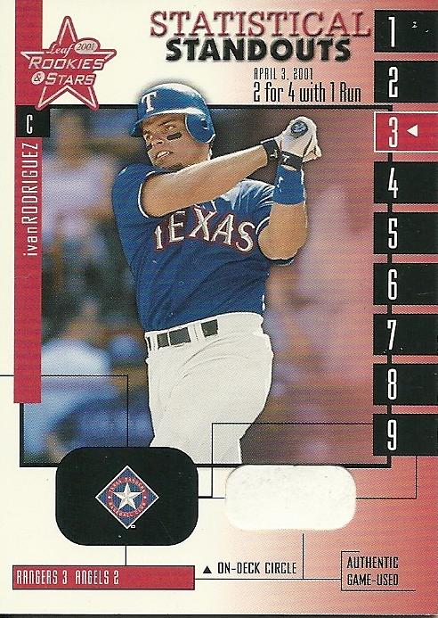 2001 Ivan Rodriguez #SS-3