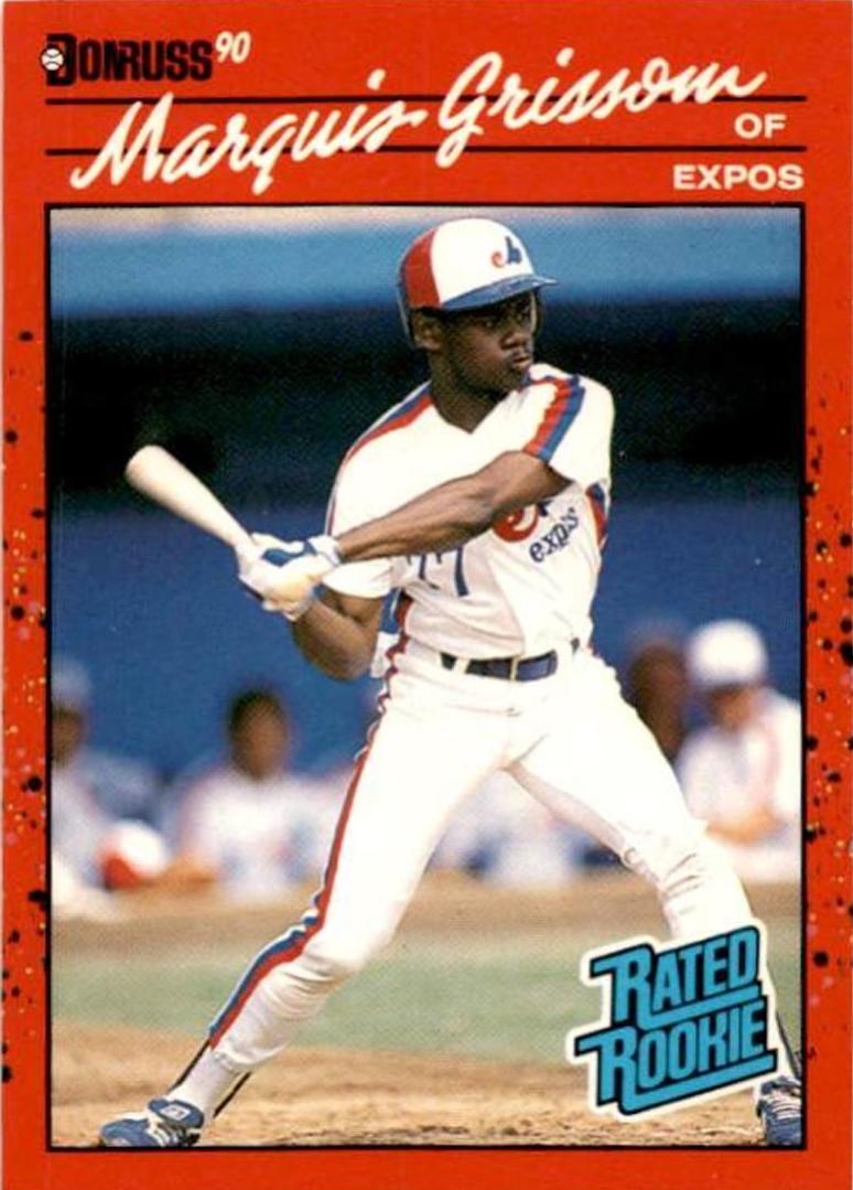 1990 Marquis Grissom #36