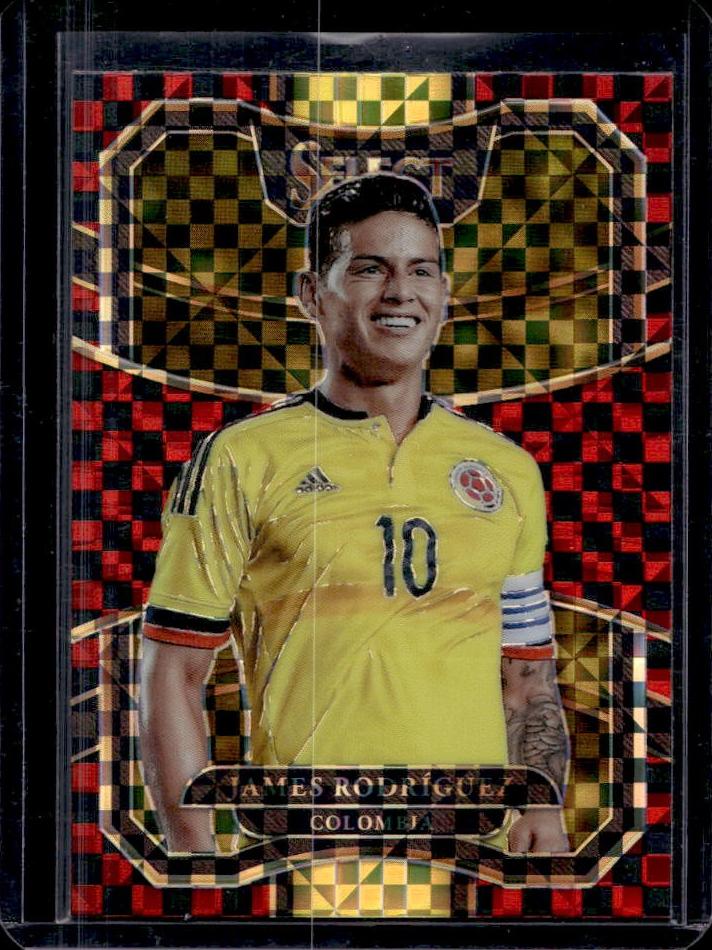 2017 Panini Select James Rodriguez [Checkerboard] #80 card