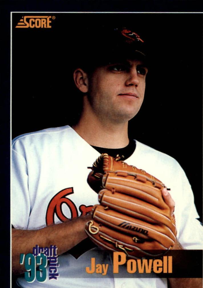1994 Score Jay Powell #575 card