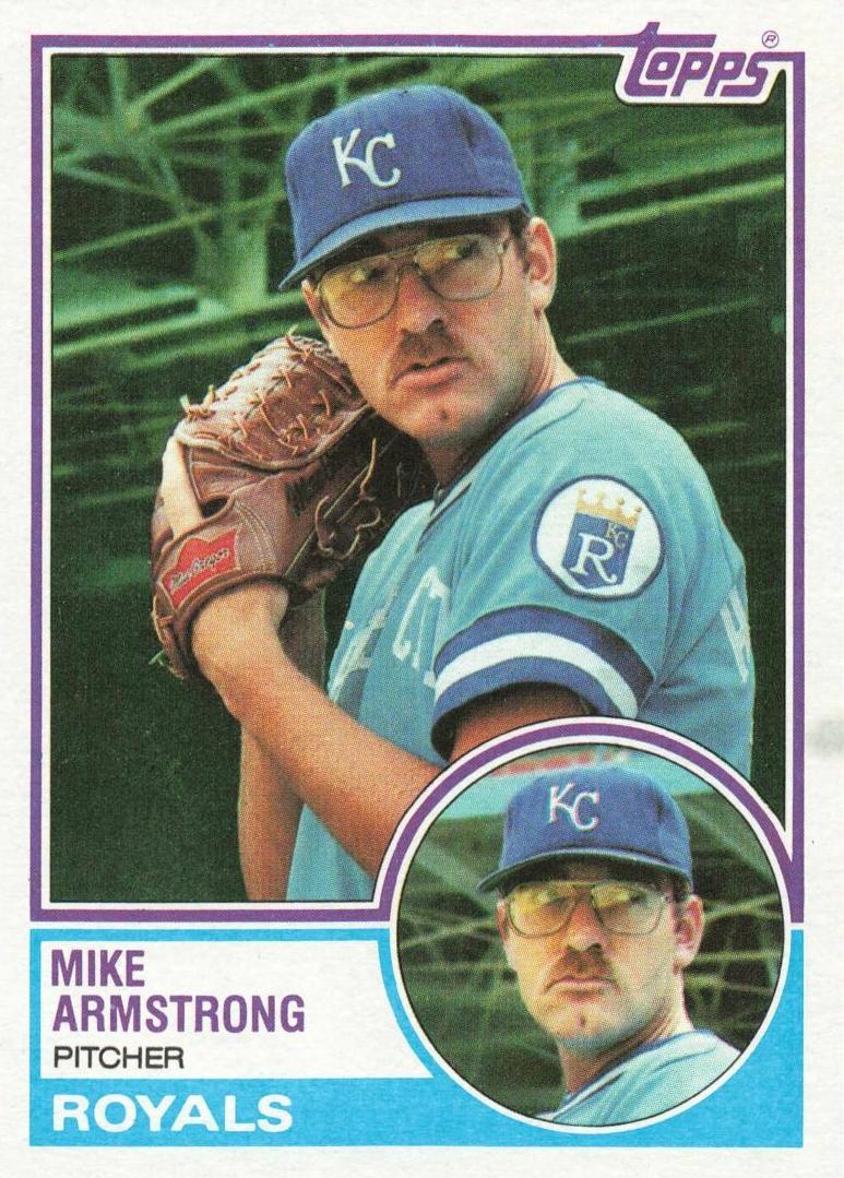 1983 Topps Mike Armstrong #219 card