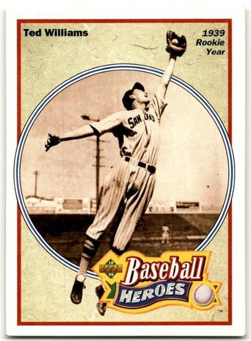 1992 Upper Deck Ted Williams #28 card