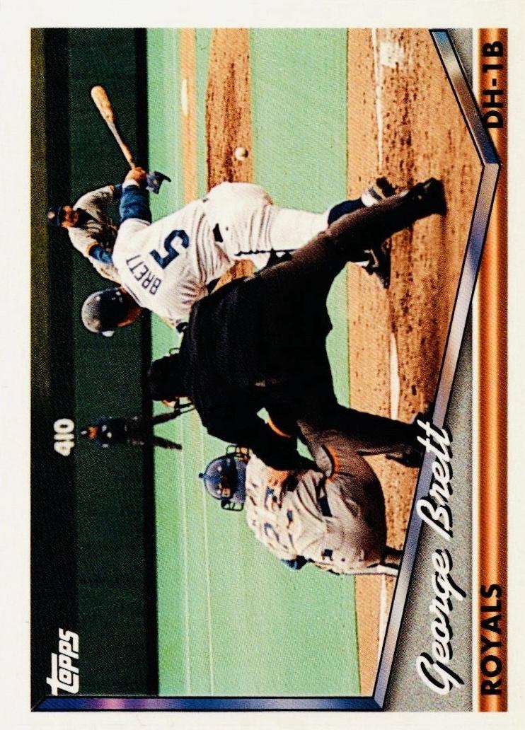 1994 Topps George Brett #397 card