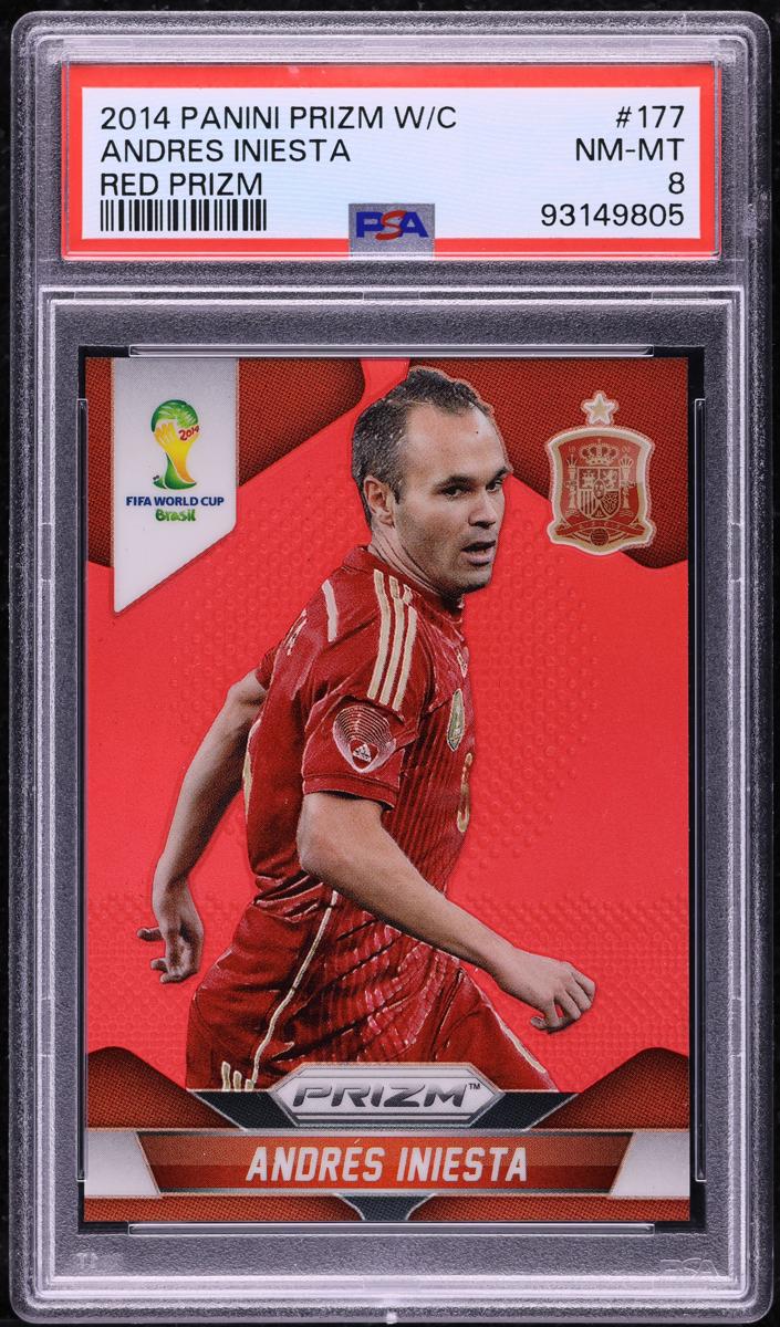 2014 Andres Iniesta [Red] #177