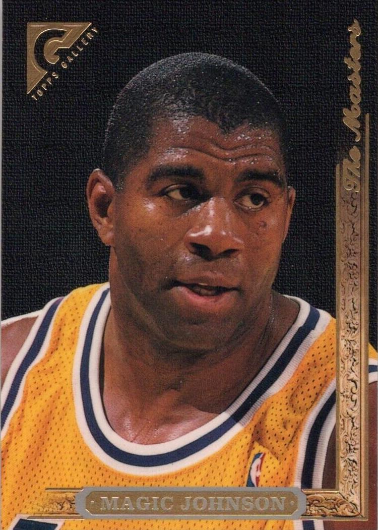 1995 Topps Gallery Magic Johnson #6 card