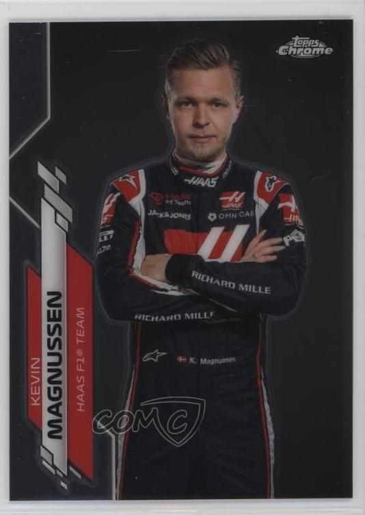 2020 Topps Chrome F1 Kevin Magnussen #18 card