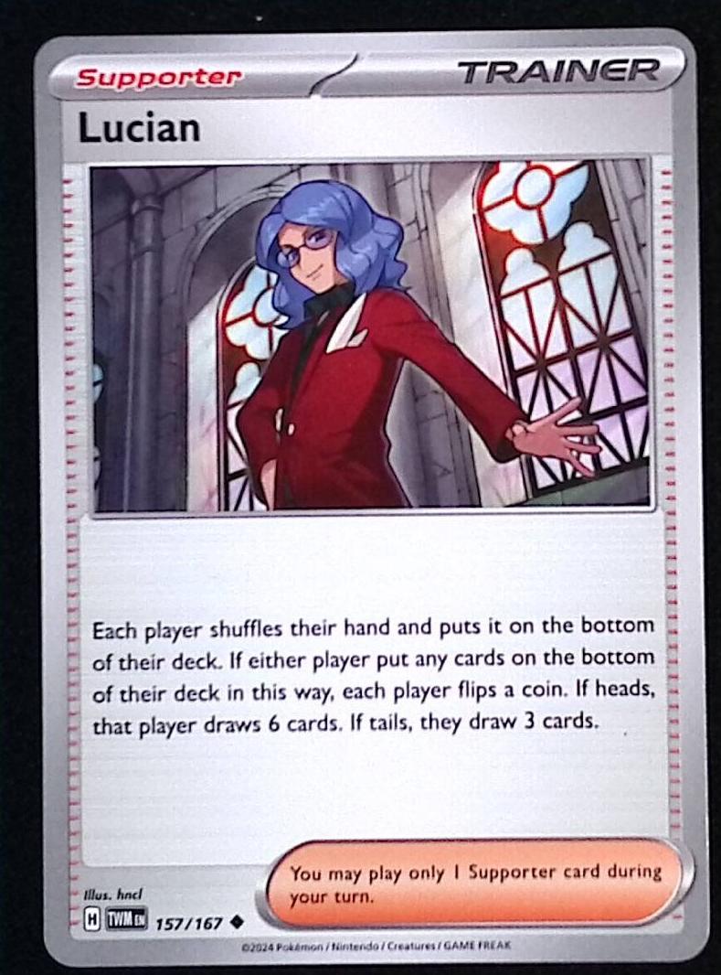 Lucian 2024 Pokemon Scarlet & Violet Twilight Masquerade