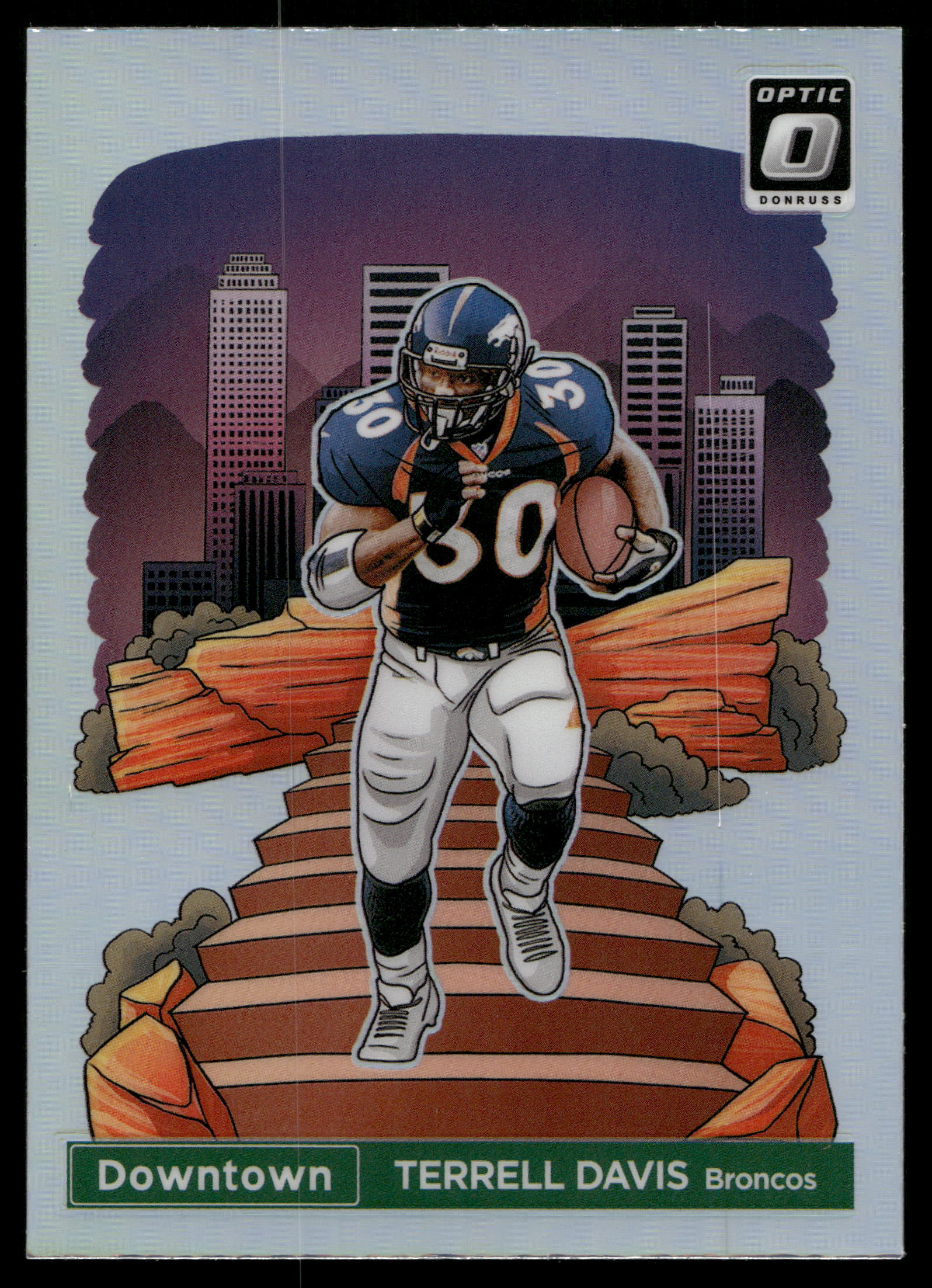 Terrell Davis 2024 Donruss Optic Football card