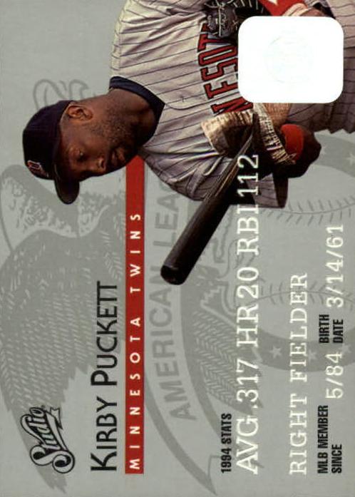 1995 Kirby Puckett #22