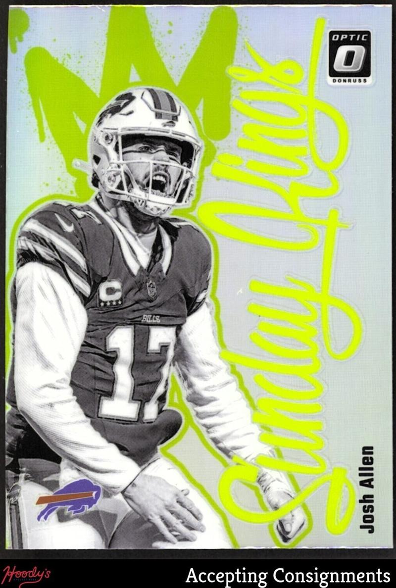 2024 Panini Contenders #5 Josh Allen front