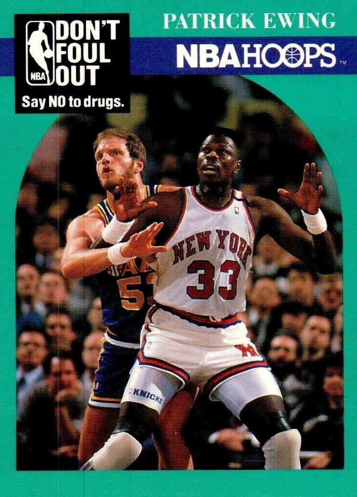 1990 Hoops Patrick Ewing #388 card